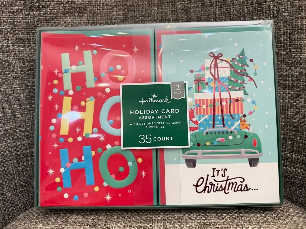 Hallmark Holiday Card Assortment 35 Count NIB